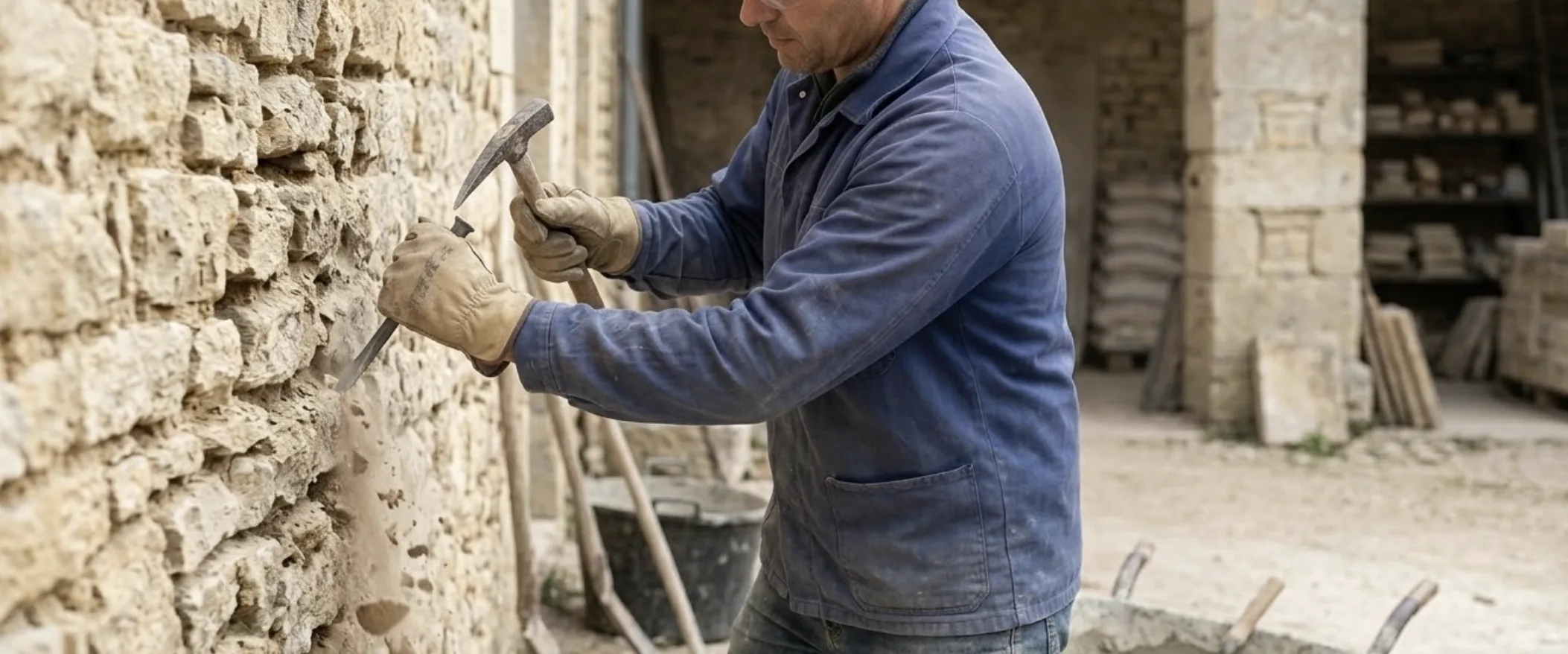 Enduit pierre vue : Le guide 2026 (Prix, Différences & Tutoriel)